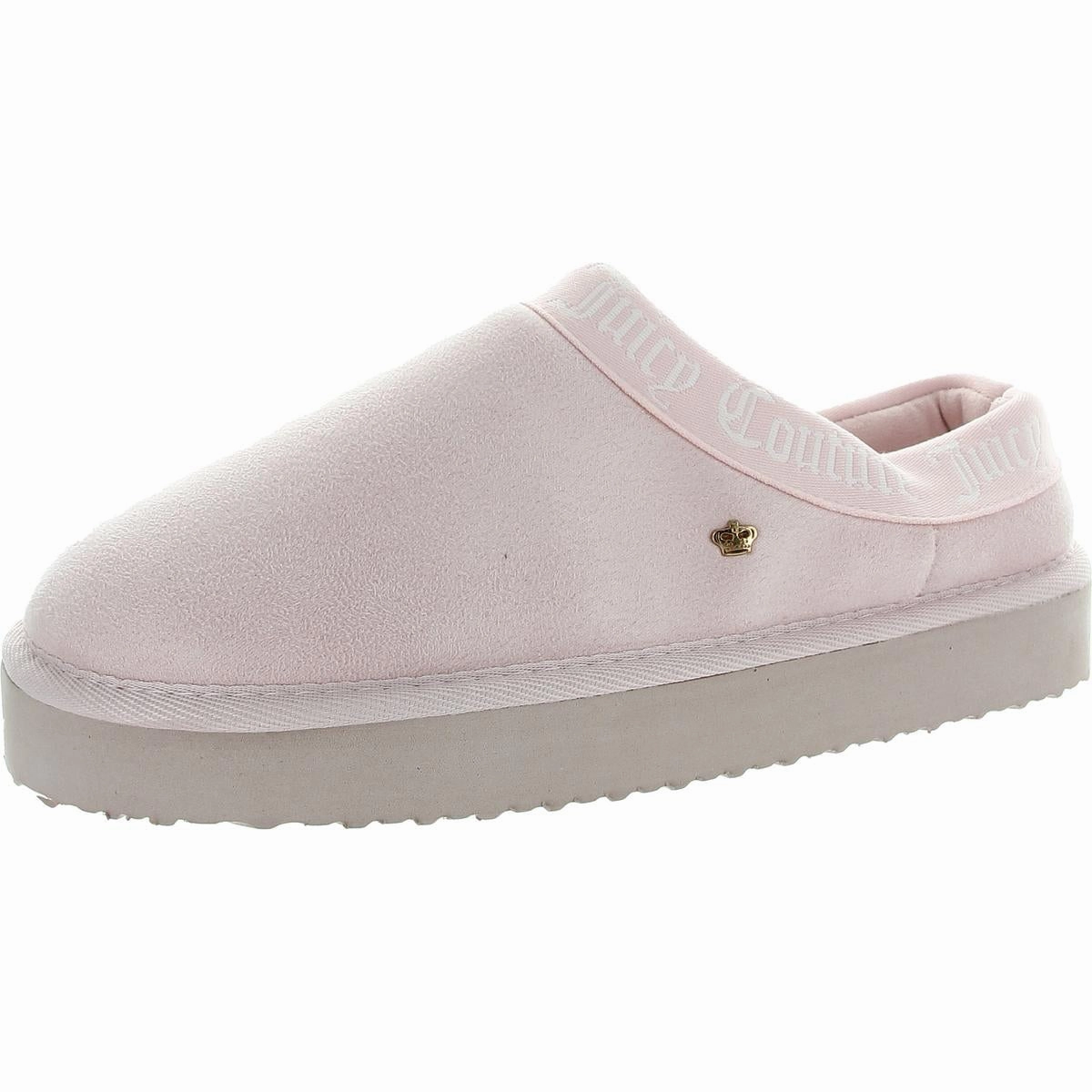 Ventilated Design Slip Resistant Oney Womens Faux Suede Slip On Loafer Slippers