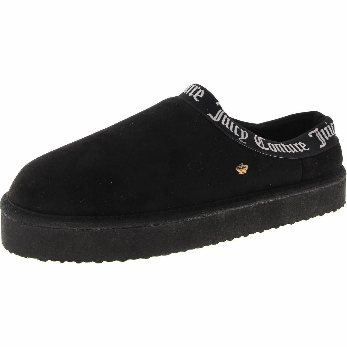 Oney Womens Faux Suede Slip On Loafer Slippers Closed Toe Everyday Wear