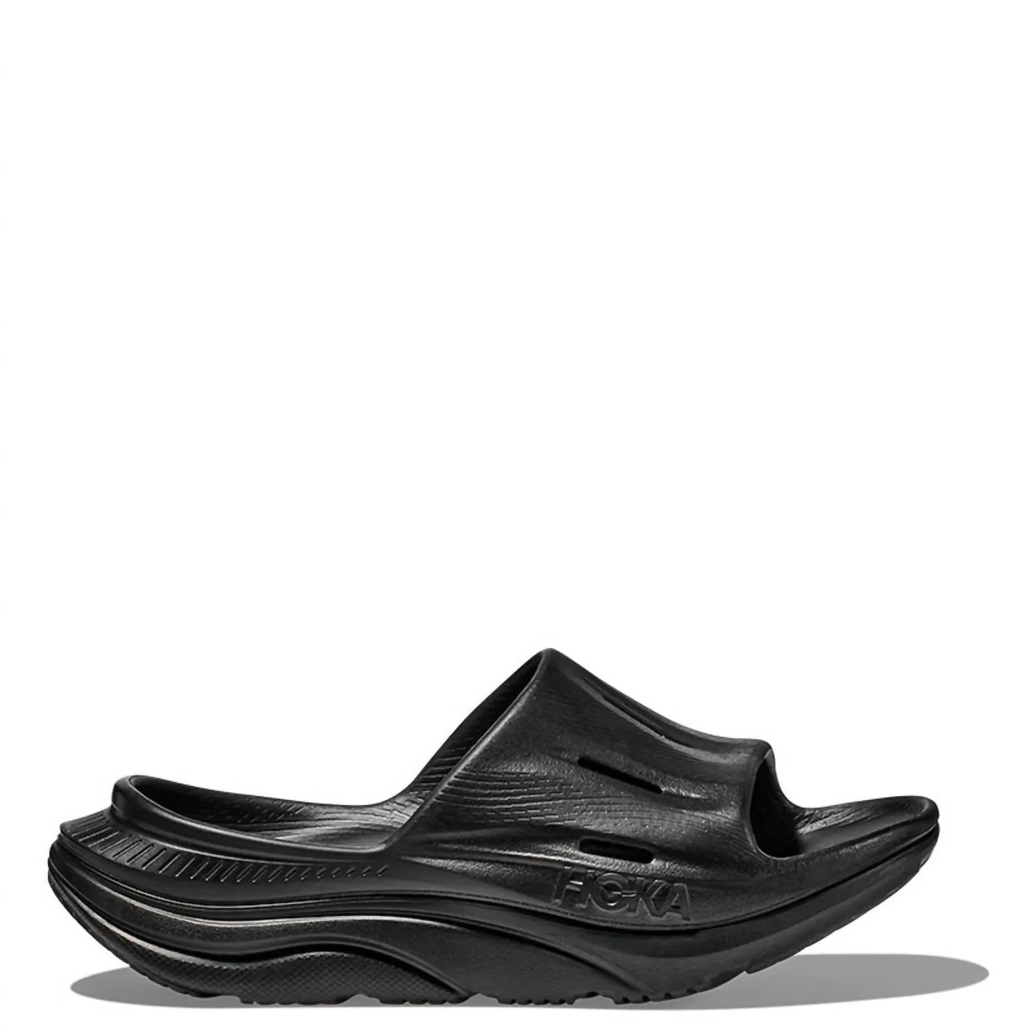 Functional Sporty Comfortable Men's Ora Recover Slide 3 Sandals In Black