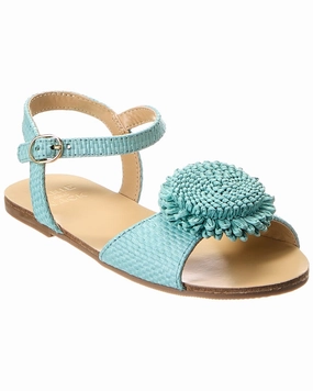 Janie and Jack Straw Sandal Air Walk