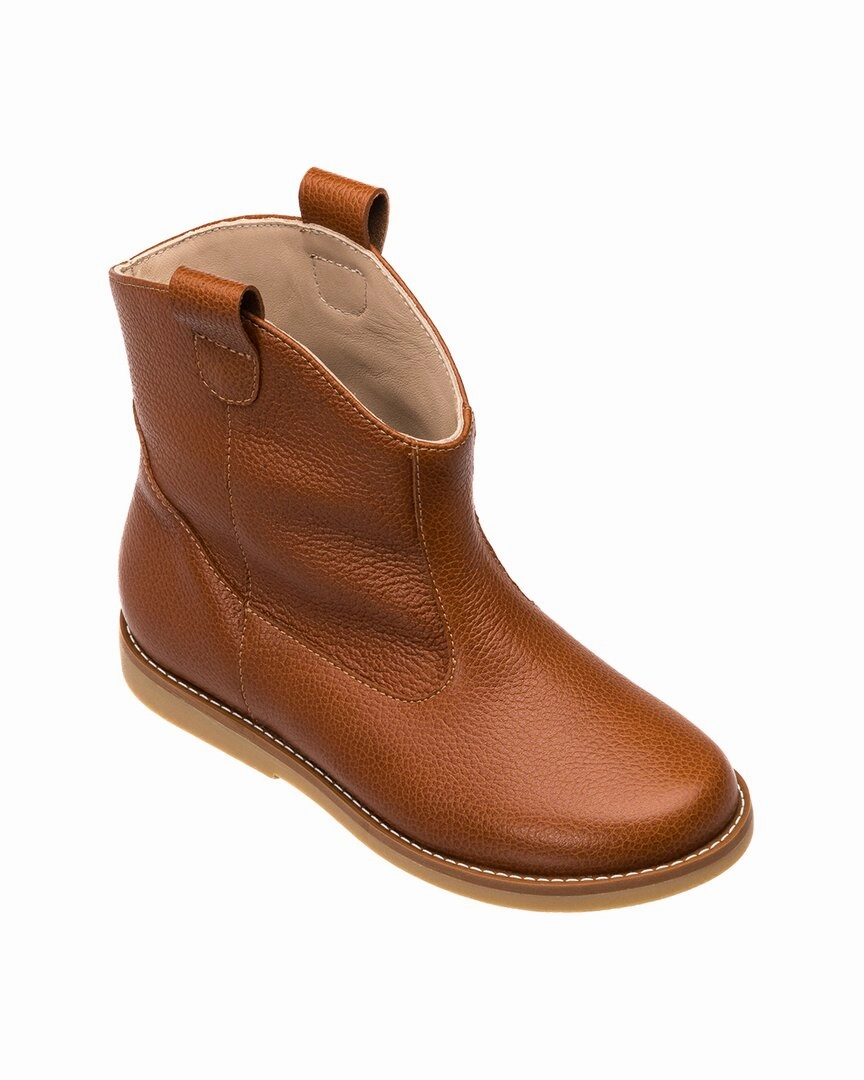 Win Step Smart Casual Elephantito Low Western Leather Bootie