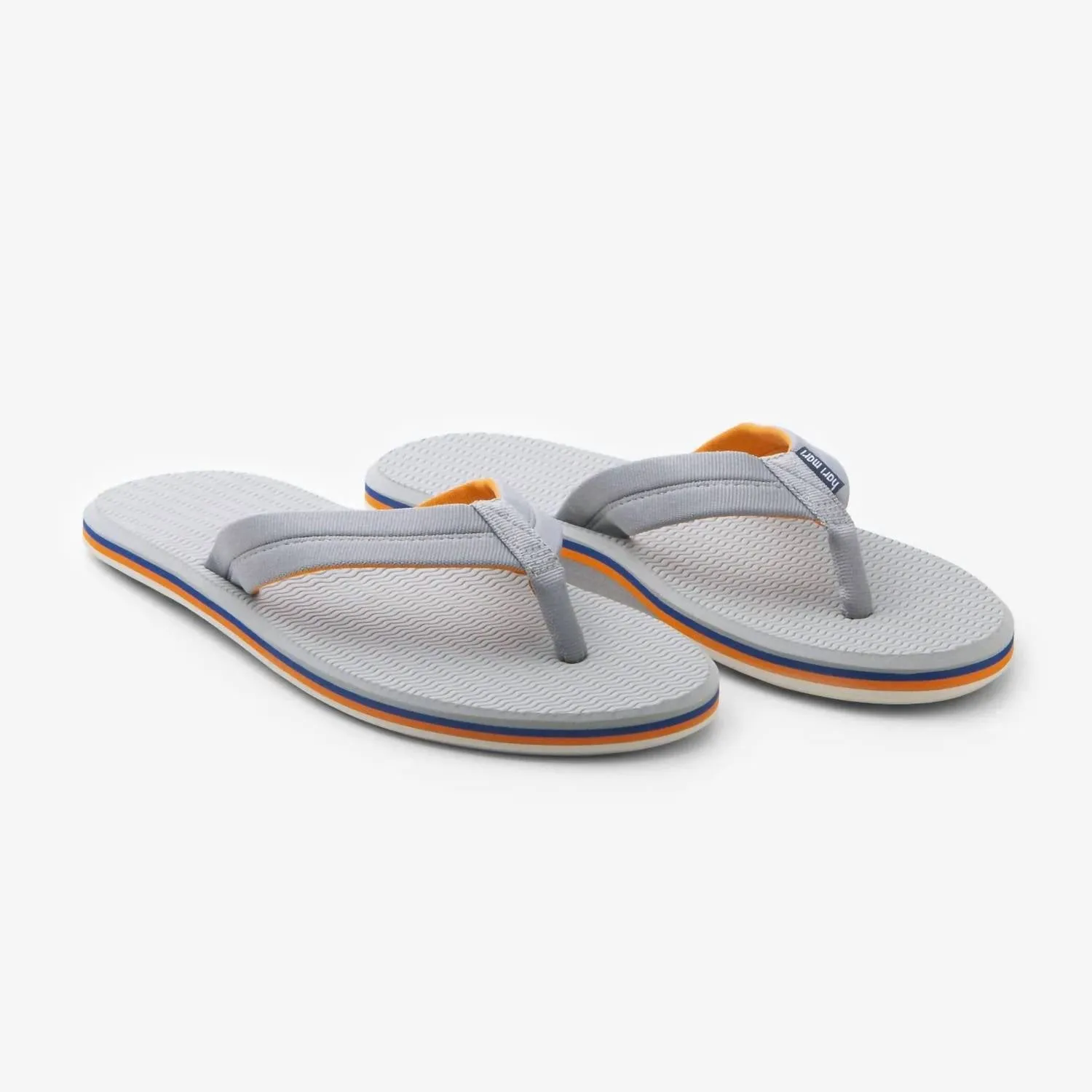 Versatile Outdoor Style Zero Weight Men's Dunes Flip Flops In Light  Grey