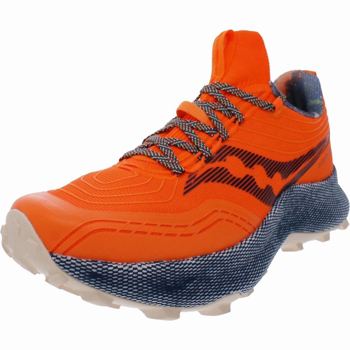 winter - specific shoes polar - climate shoes Endorphin Trail Mens Lugged Sole Running Hiking Shoes
