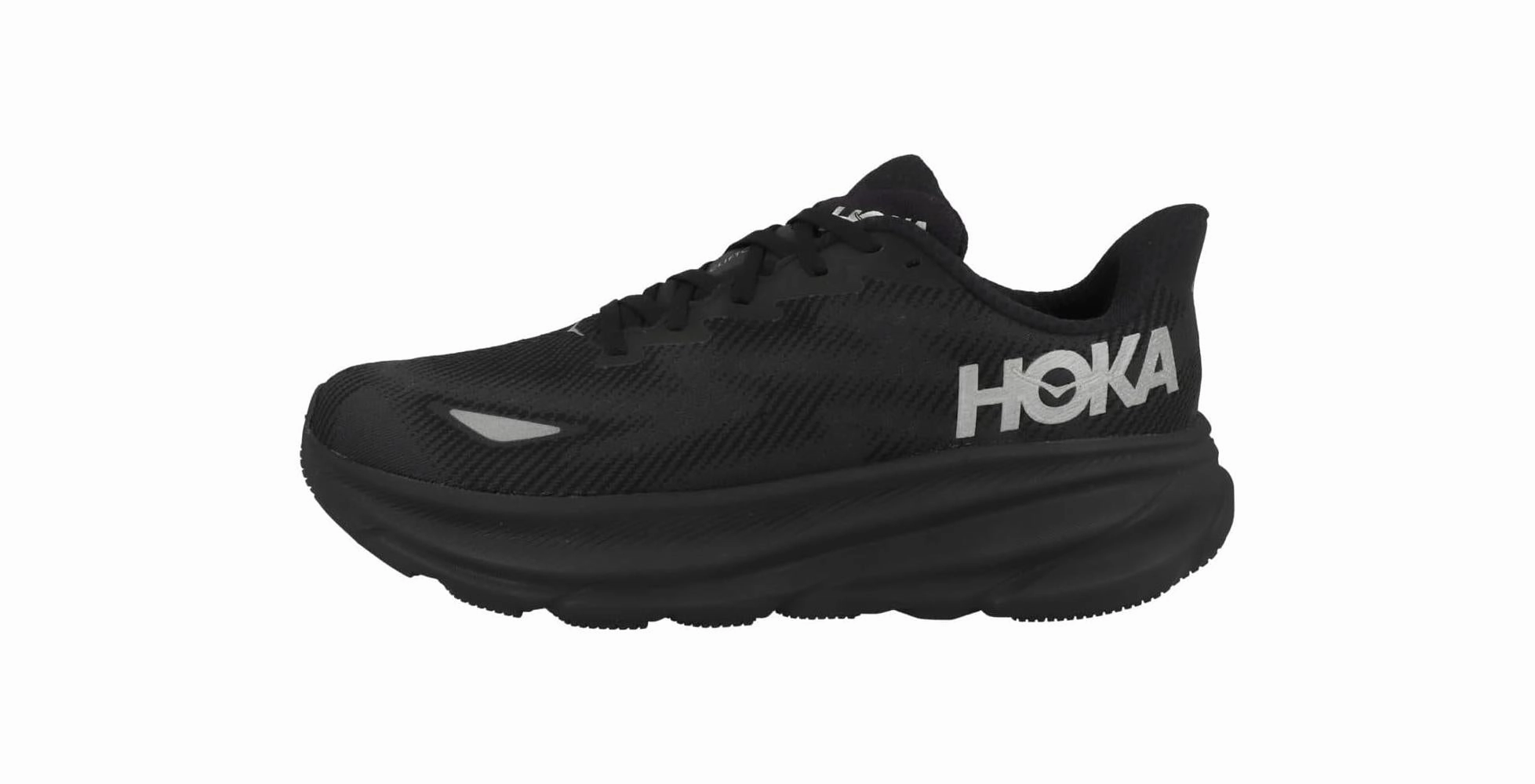 Hoka Mens Clifton 9 GTX Running Shoes - Black All - Surface