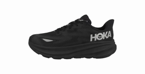Hoka Mens Clifton 9 GTX Running Shoes - Black multi - density sole