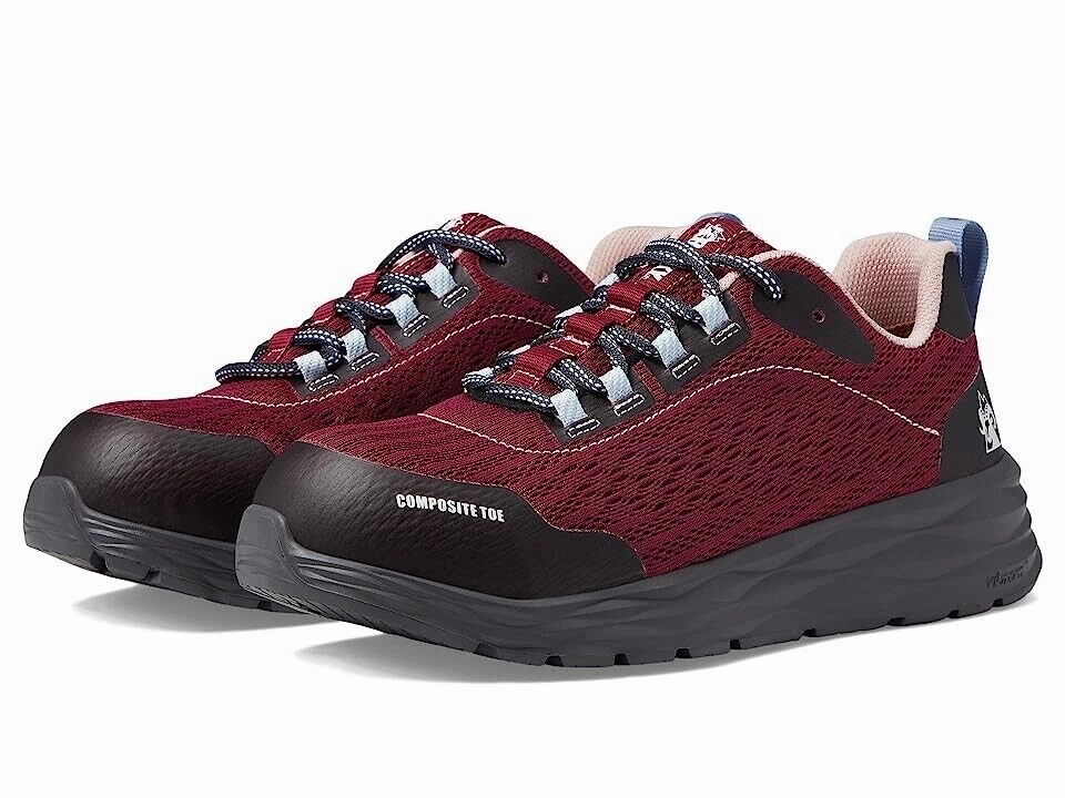 Running Ready Rocky V-Lite RKK429ZA Women's 8 Cranberry Composite Safety Toe Work Shoes KHD608
