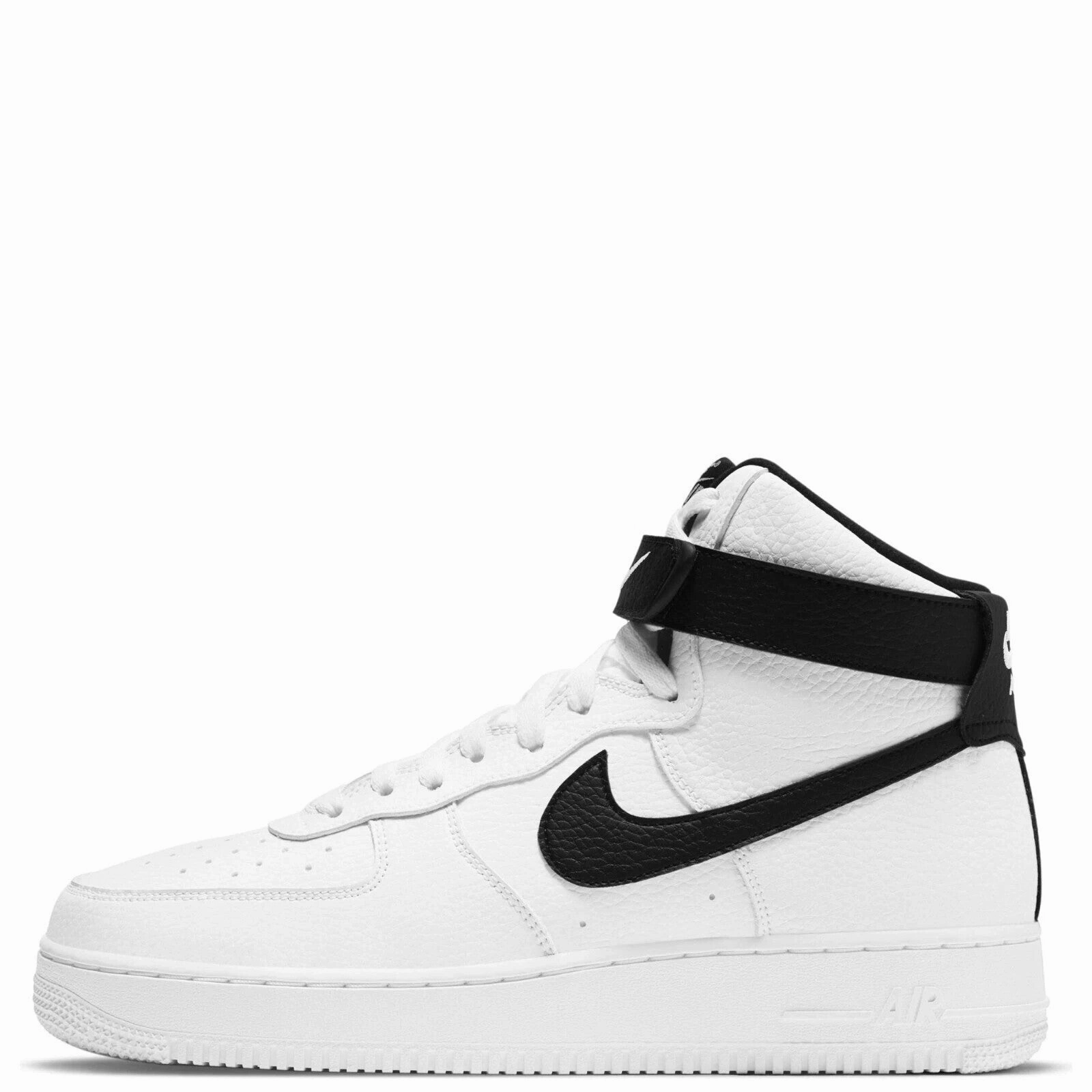 Nike Air Force 1 '07 High CT2303-100 Men's  White Black Lifestyle Shoes HAM525 Vintage shoes impact - resistant running shoes