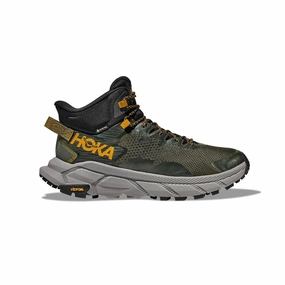Fleece Soft HOKA - Men's Trail Code GTX Boots (1123165-DBAV)