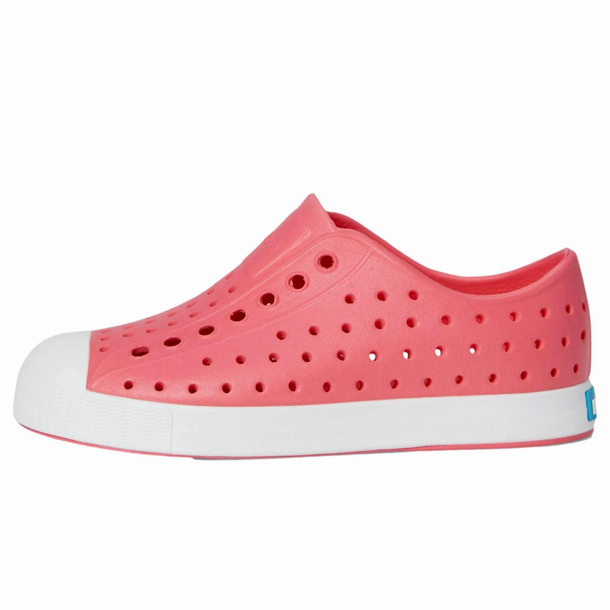 Shift Friendly Training Style Native Shoes Jefferson Flamingo Pink / Shell White  12111500-171115 Pre-School