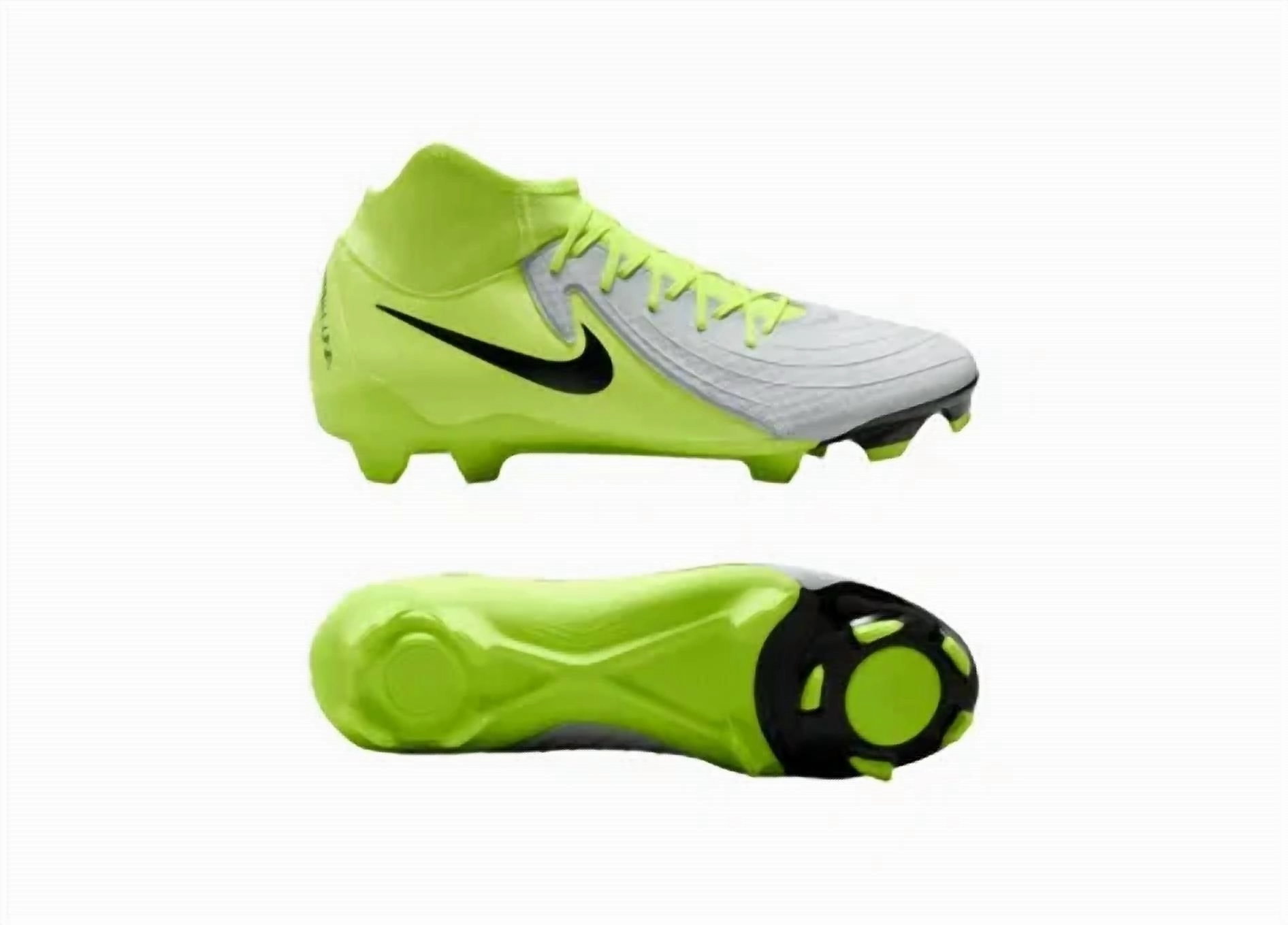 Comfortable Foot Feel Custom Nike Phantom Luna Ii Academy Men Mad Voltage Pack In Metallic Silver/ Black-Volt