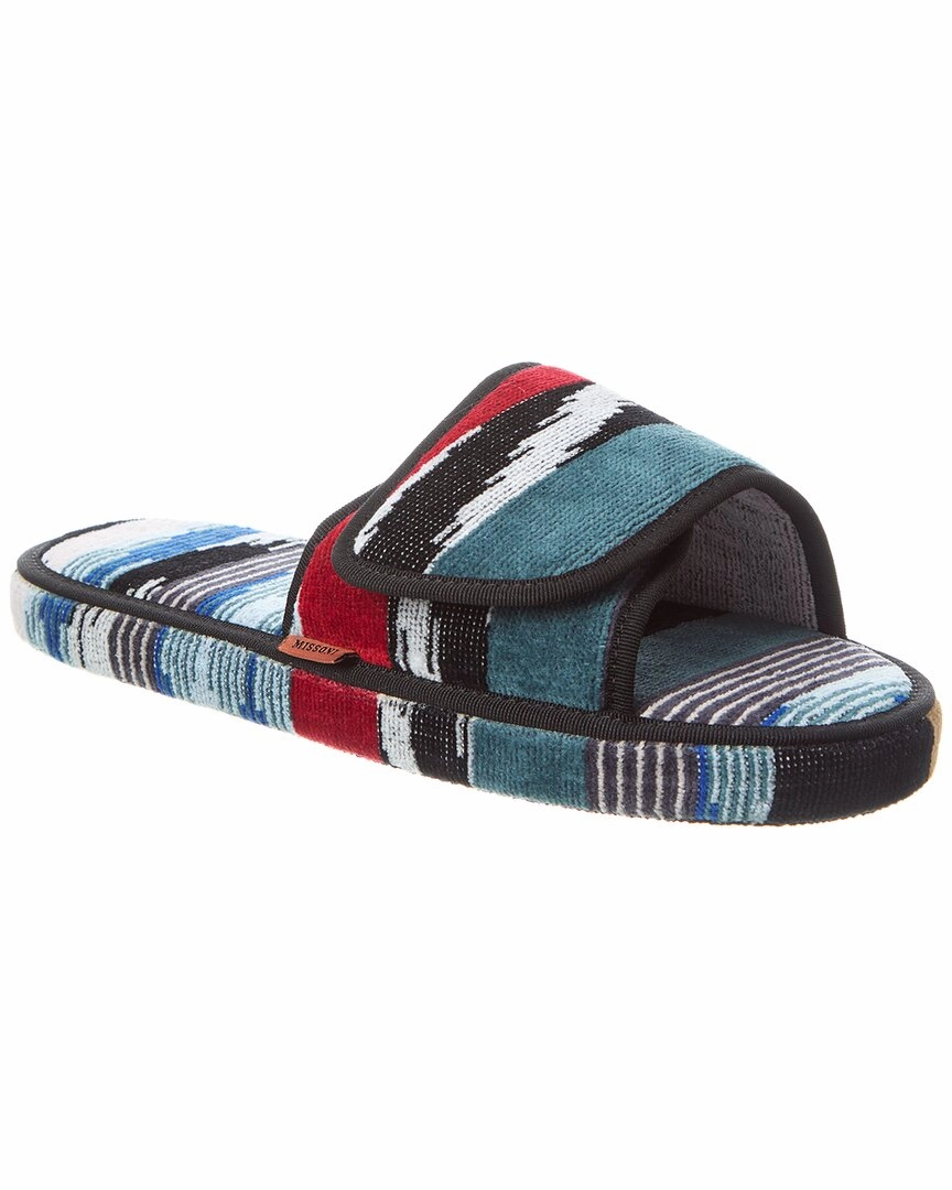 Simple Walk Shoes Toe Cap Missoni Home Clint Open Slipper