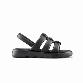 Cougar - Women's Juliana Leather Water-Repellent Sandals (JULIANA-BLK) Stylish casual sandals