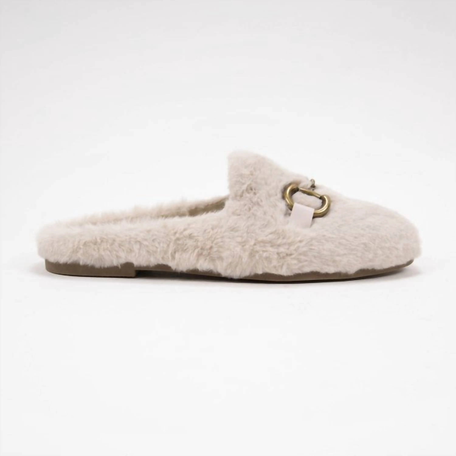 Mesh Lining Etude Mule Slides In Grey