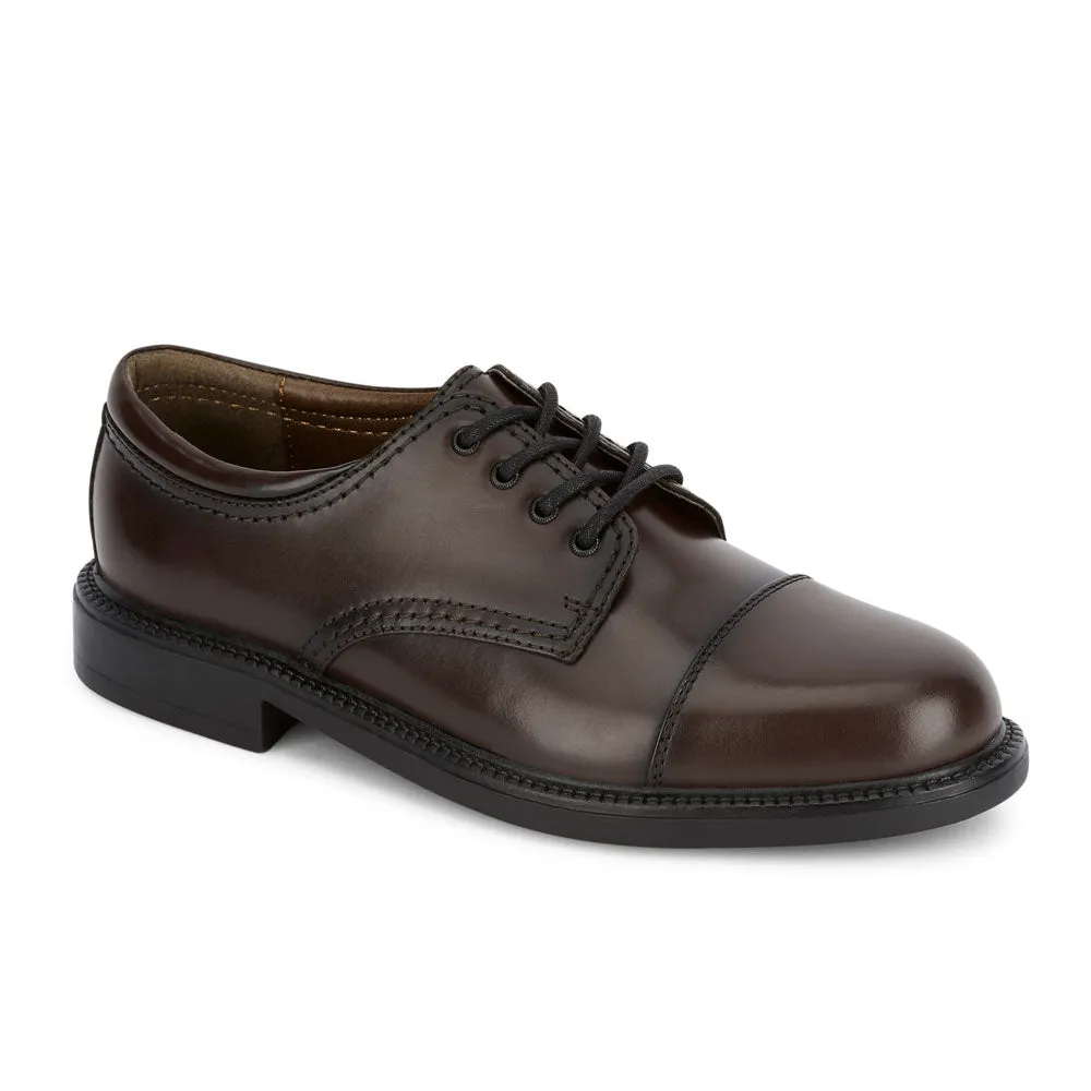 Dockers Mens Gordon Leather Dress Casual Cap Toe Oxford Shoe Lightweight Build Presentation Ready