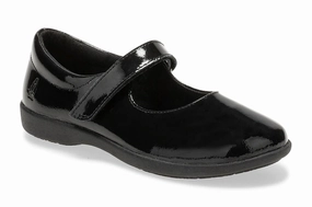 Simple Form Girl??S Lexi Patent Shoes In Black