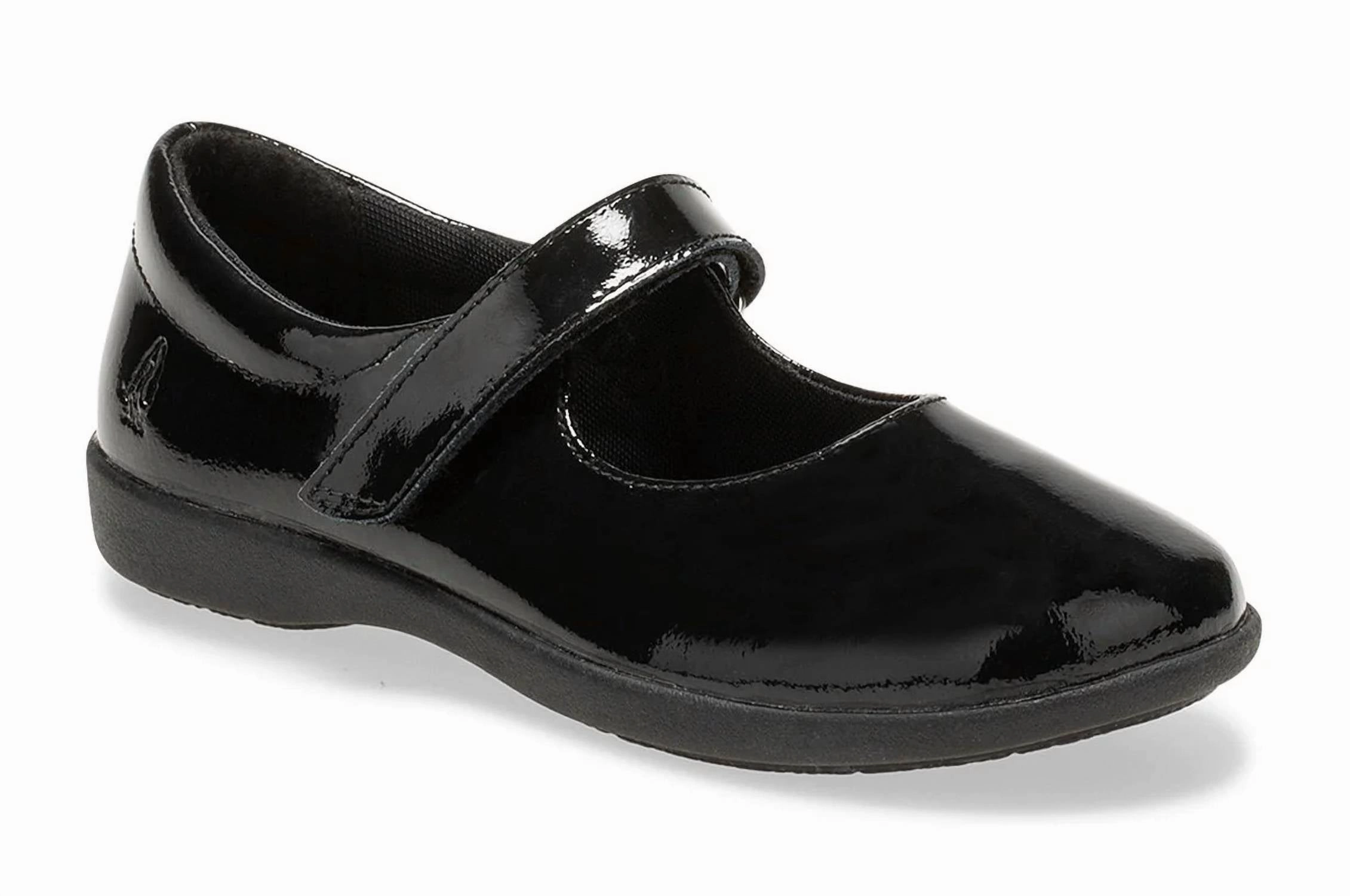 Simple Form Girl??S Lexi Patent Shoes In Black