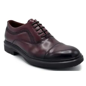 Formal Footwear Premium Gift Oxfords Mens Lace-Up Faux Leather Oxfords