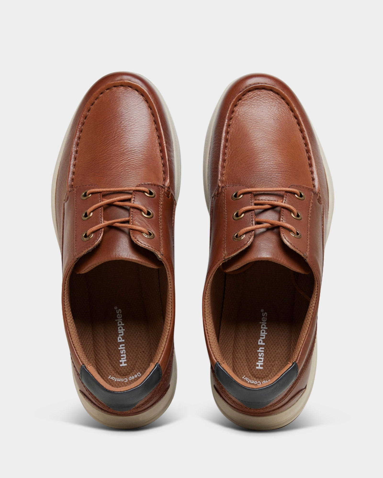 Sleek Aesthetic Round Toe Design Experience Tan