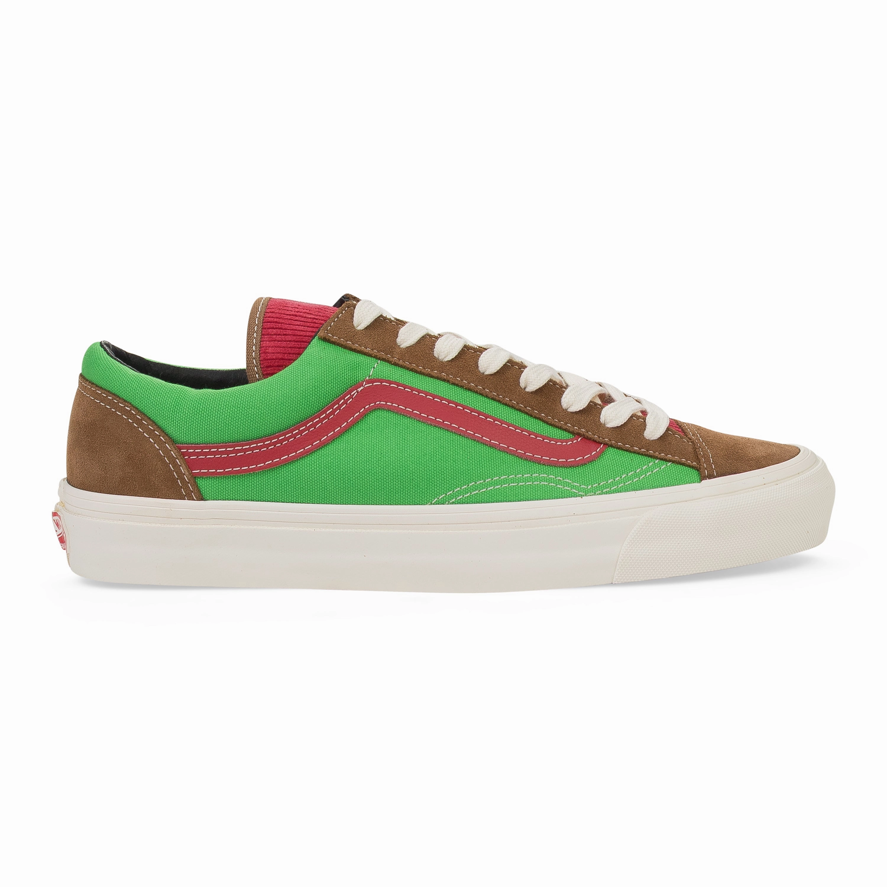 Custom GREEN/RED/BROWN V-OG STYLE 36 LX SNEAKERS