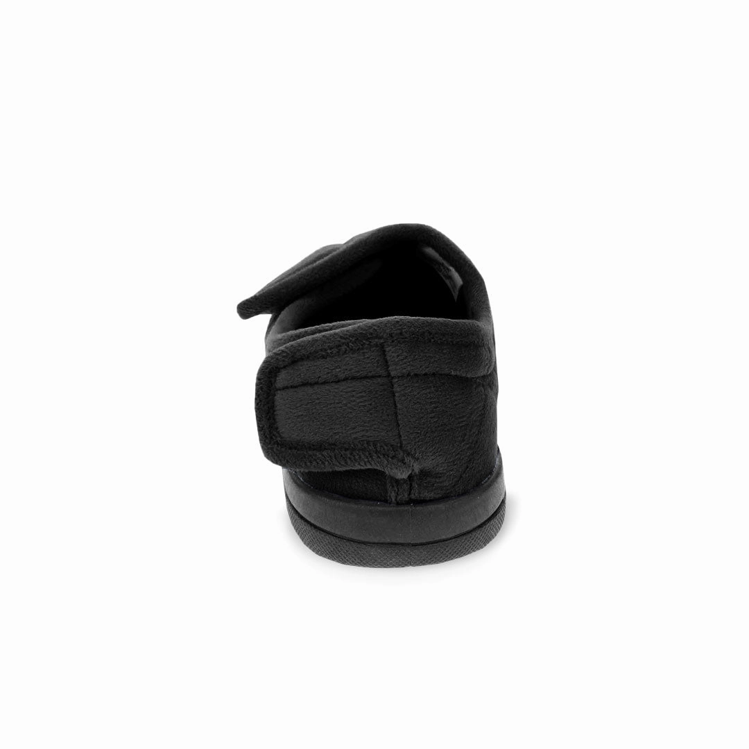 Comfortable All Step Free United Supply Co - Women's Velcro Slippers (SLF4931BUS BLK)