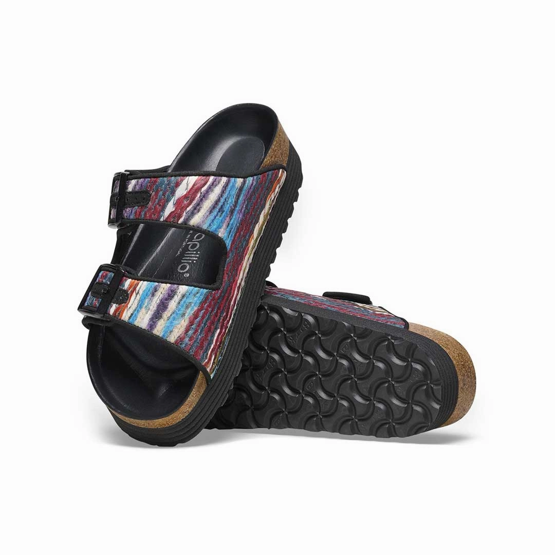 Birkenstock - Women's Arizona Platform Slides (Narrow) (1025454) Sea Fun