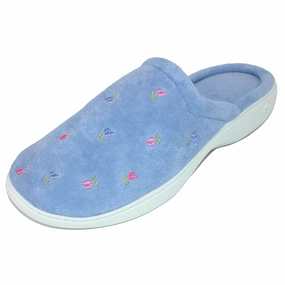Comfortable insoles Women's Extra Small Terry Embroidered Clog Slippers