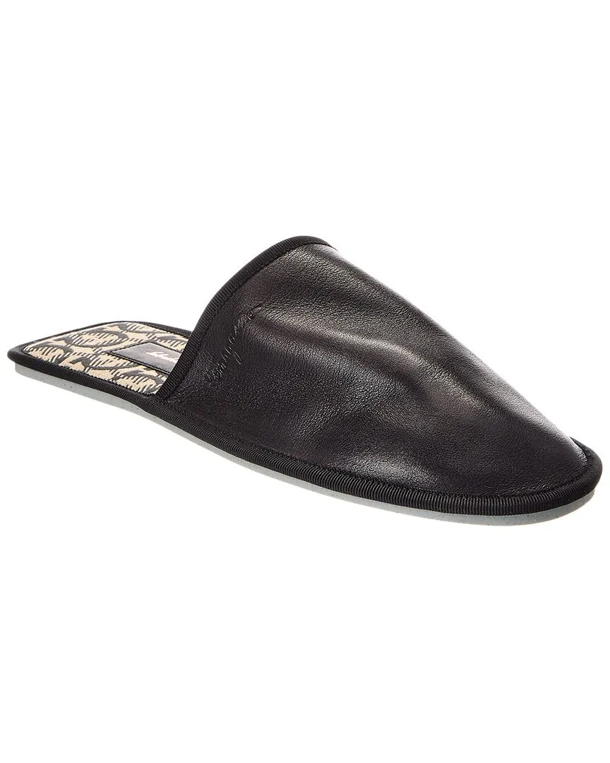 Ferragamo Anchelo Leather Slipper Relaxing Shoes
