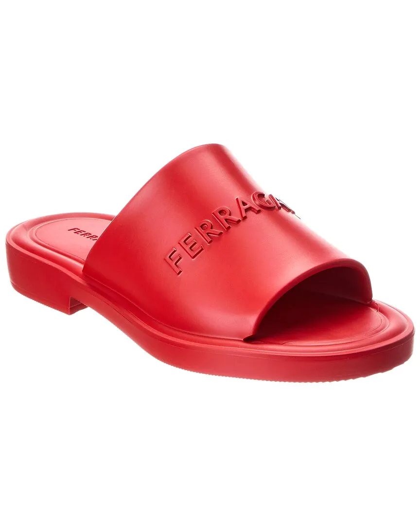Shock absorption Ferragamo Giuneva Jelly Sandal