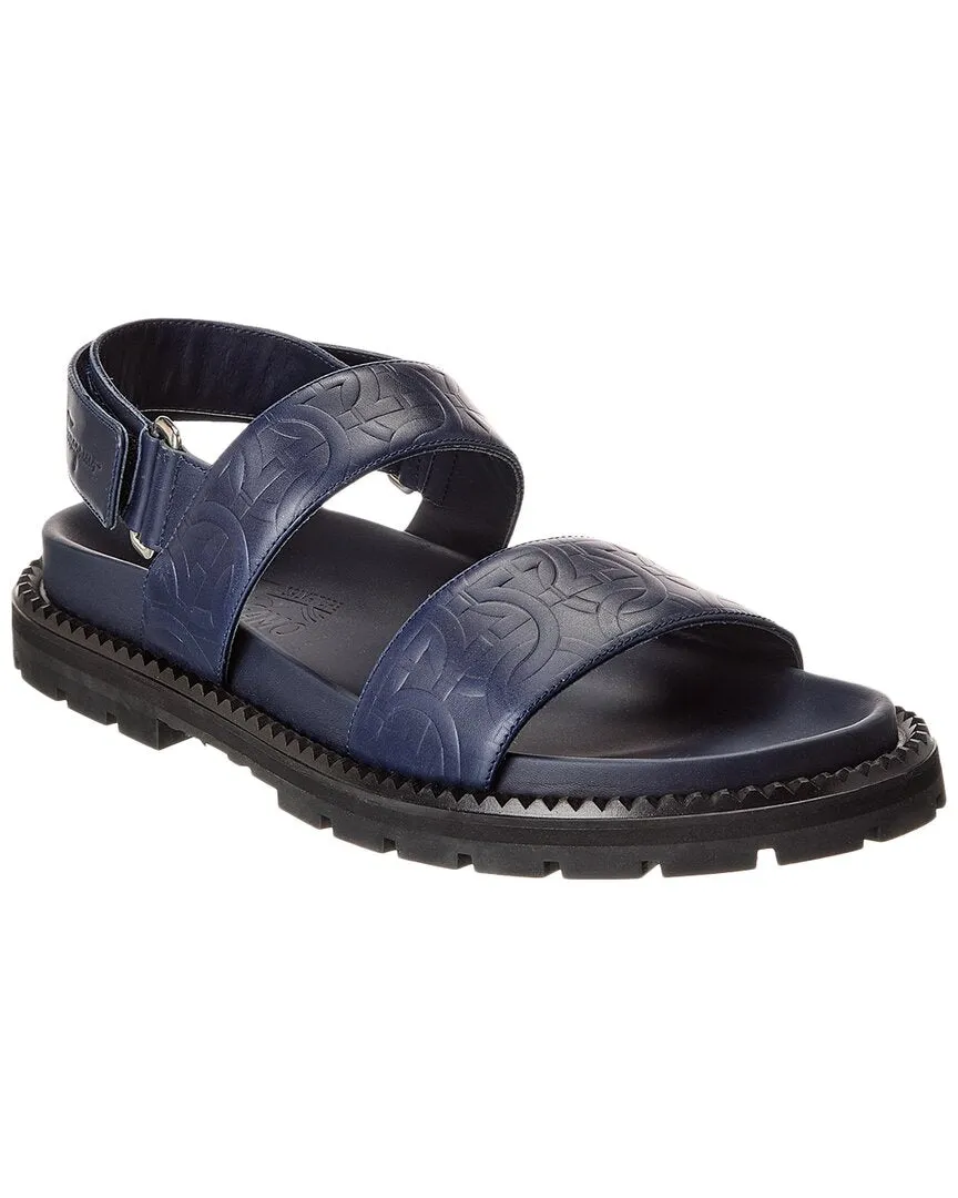 Zero Weight Ferragamo Notorius Leather Sandal