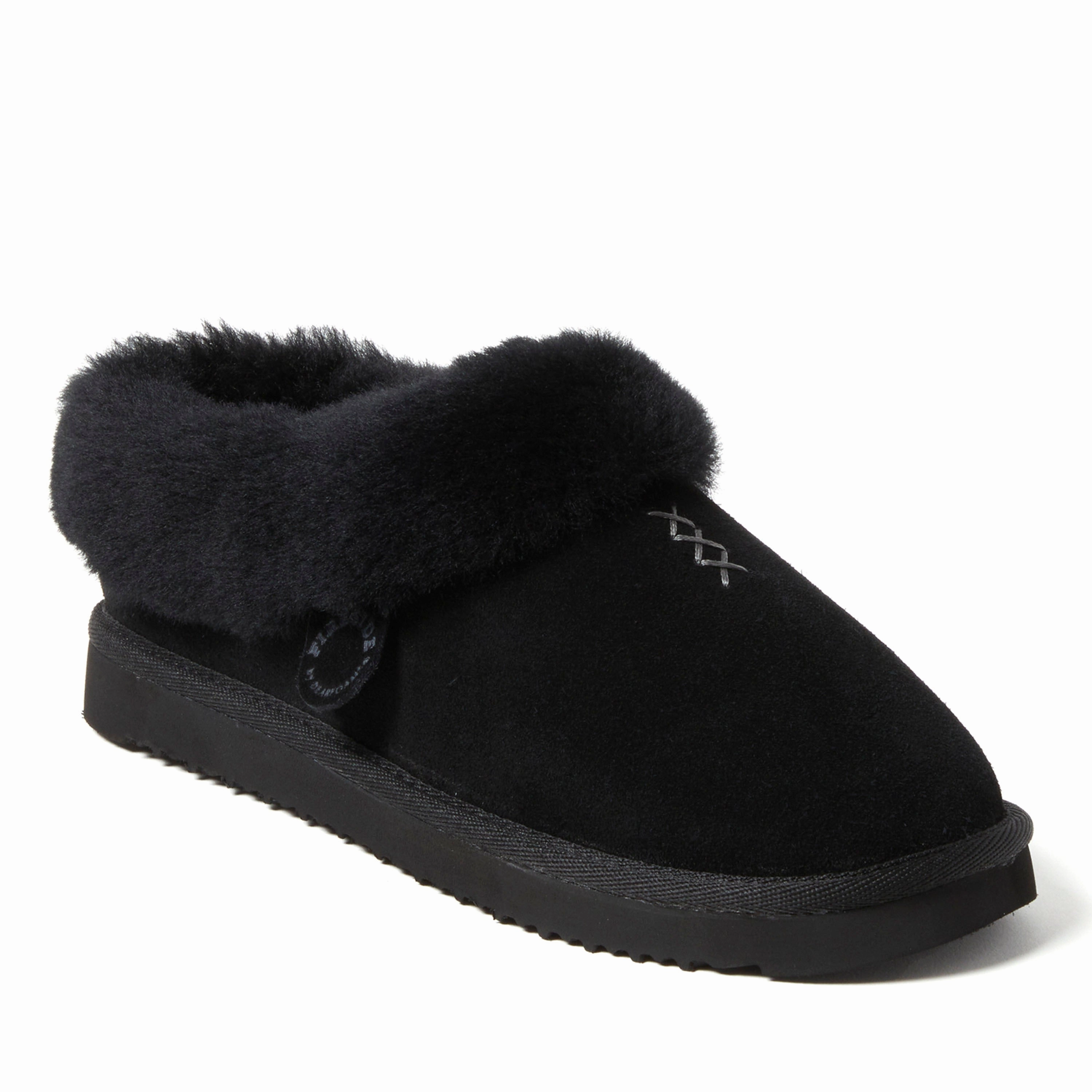 Comfy Footstep Waterproof Material Fireside by Dearfoams Adelaide Genuine Shearling Clog