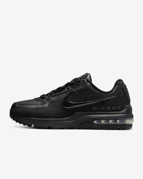 Nike Air Max LTD 3687977-020 Sneakers Men's Black Leather Lifestyle Casual Shoes clearance oval - design shoes