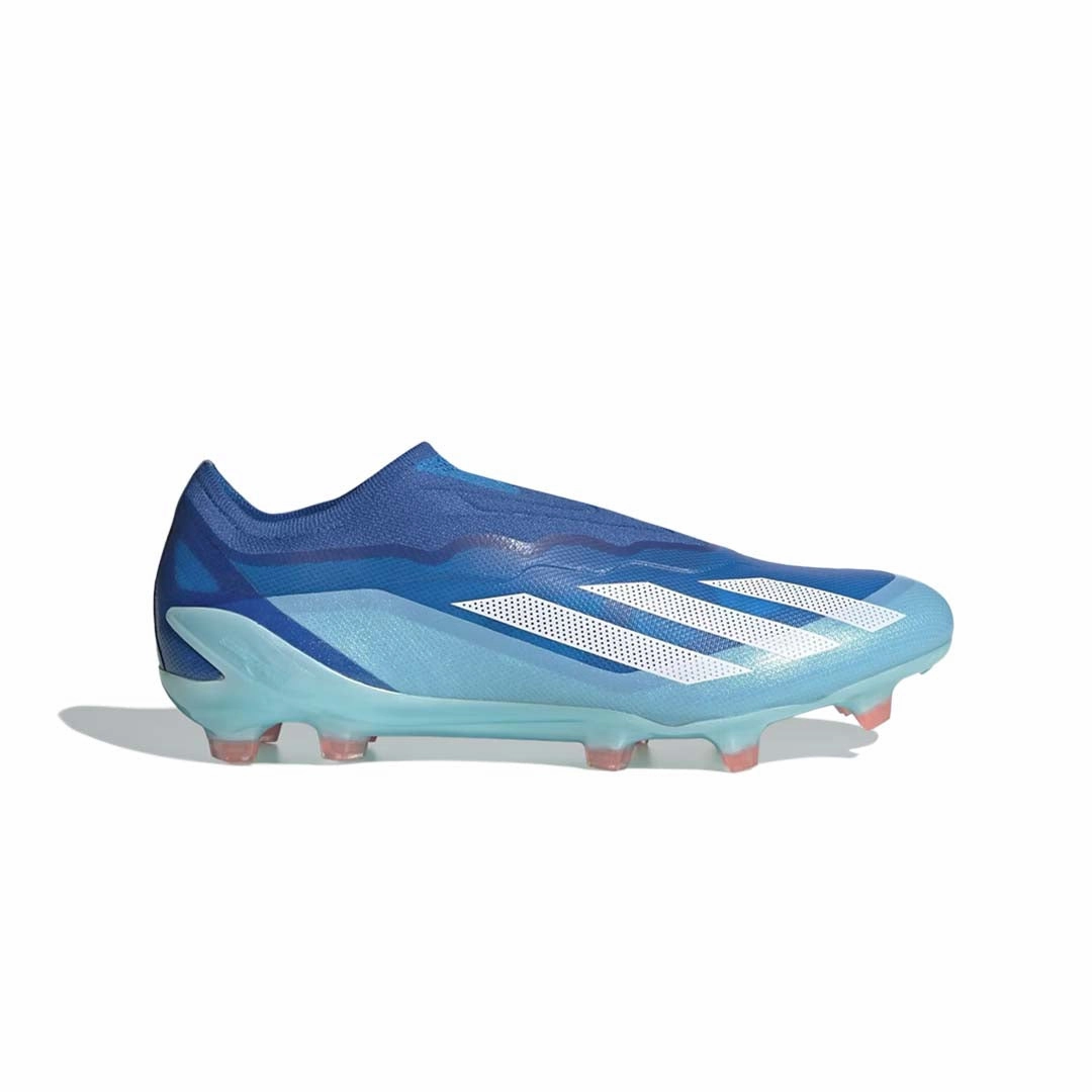 adidas - Men's X Crazyfast.1 Laceless Firm Ground Soccer Cleats (FZ6563) Impact Stability