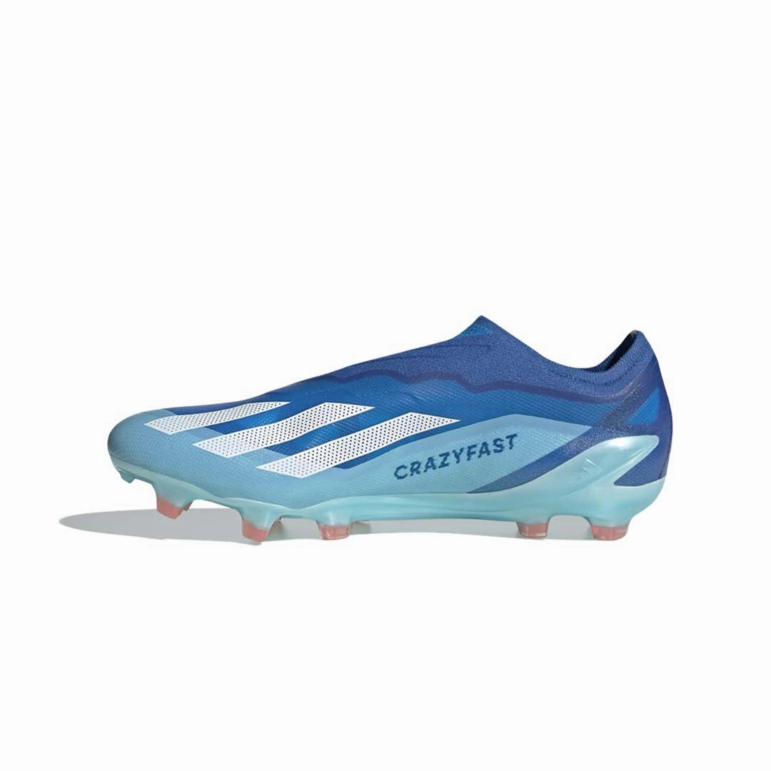 Indoor Game adidas - Men's X Crazyfast.1 Laceless Firm Ground Soccer Cleats (FZ6563)