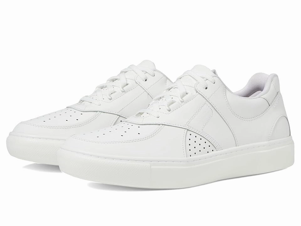 SAS High Street 3762-302 Sneaker Men's US 9 White Leather Casual Shoes ZOGG25 rubber sole shoes