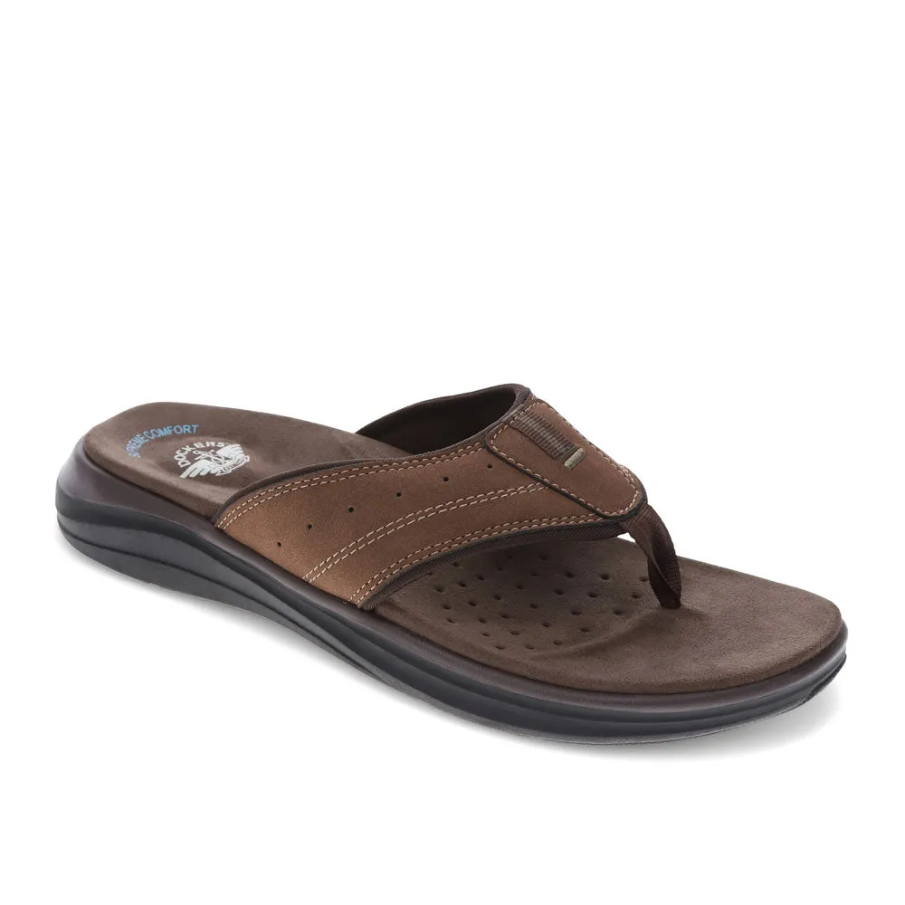 Dressy Dockers Mens Banks Casual Flip Flop Sandal Shoe