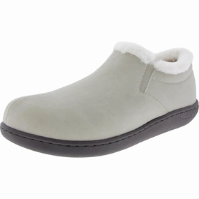 Womens Lined Suede Bootie Slippers Relax Foot Anti Fading