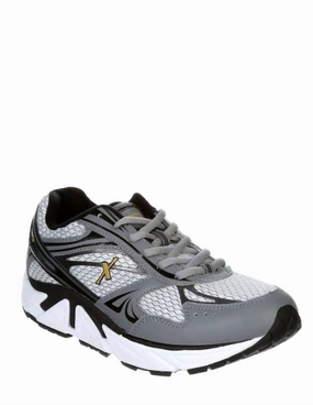non - branded running shoes Genesis Xps - 4E/extra-Wide In Grey/gold/black