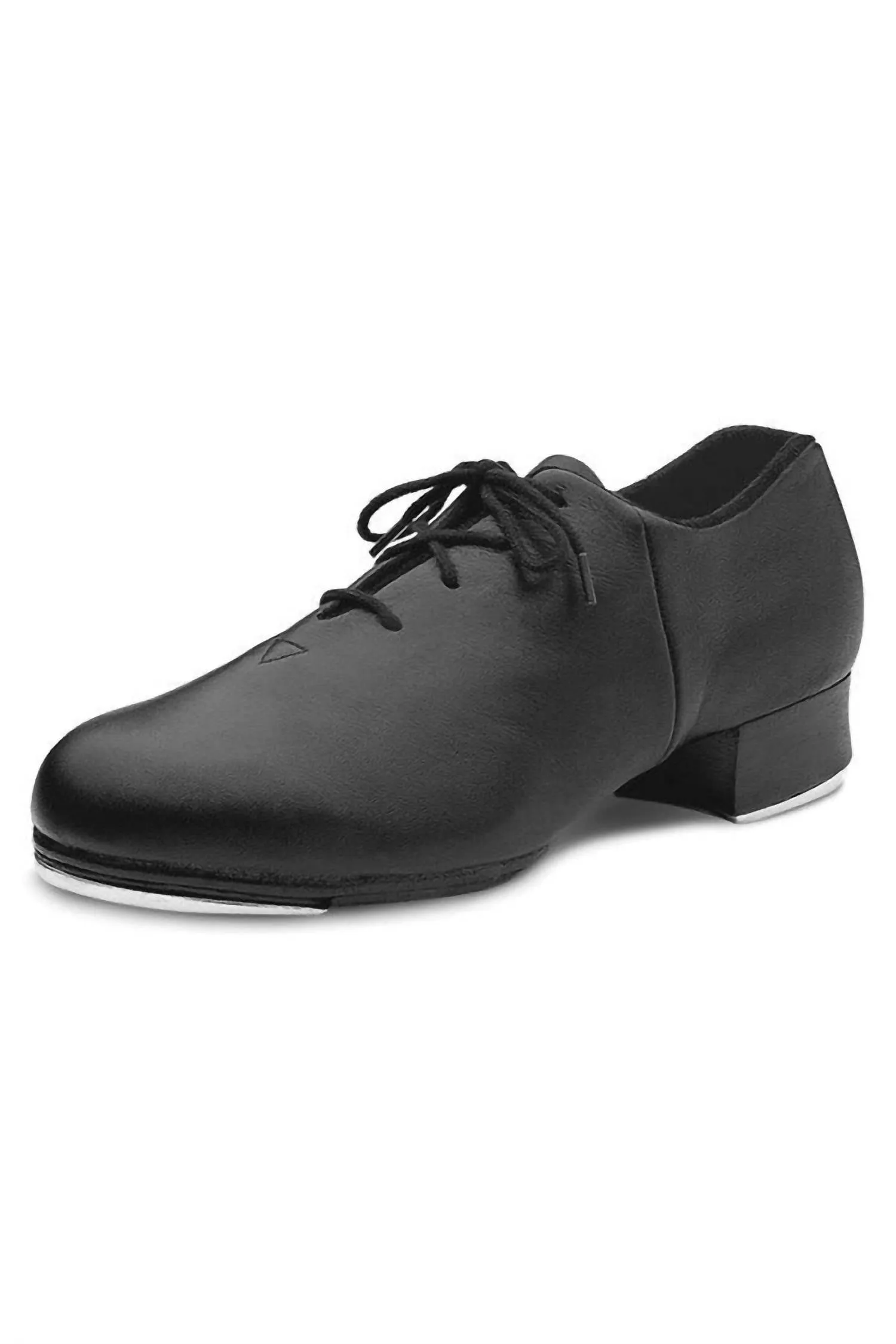All Day Step Cushioned Support Modern Professional Men's Tap Flex Lace-Up Tap Shoe In Black