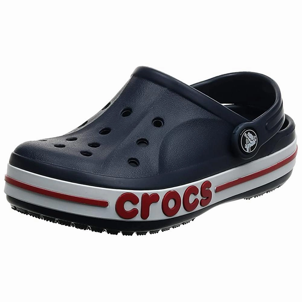 Crocs Bayaband Unisex Clogs - Navy/Pepper Reinforced Edges Easy Comfort