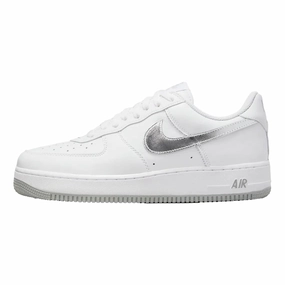 anti - fatigue shoes Nike Air Force 1 Low Retro White/Metallic Silver  DZ6755-100 Men's