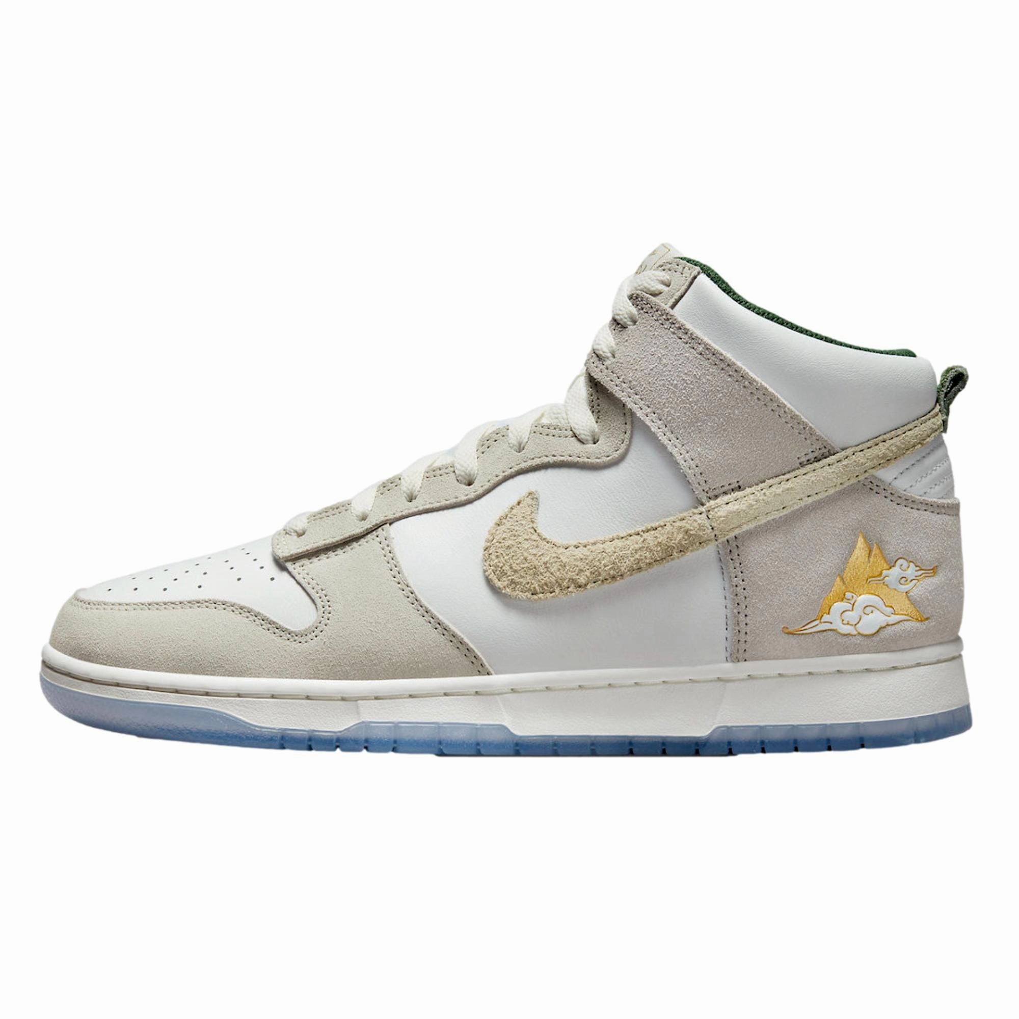 Nike Dunk Hi Premium Summit White/Desert Ore  FD0776-100 Men's High-top track - and - field shoes