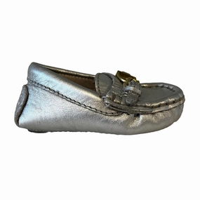 Ralph Lauren Unisex Silver Shoes Clean Stitch