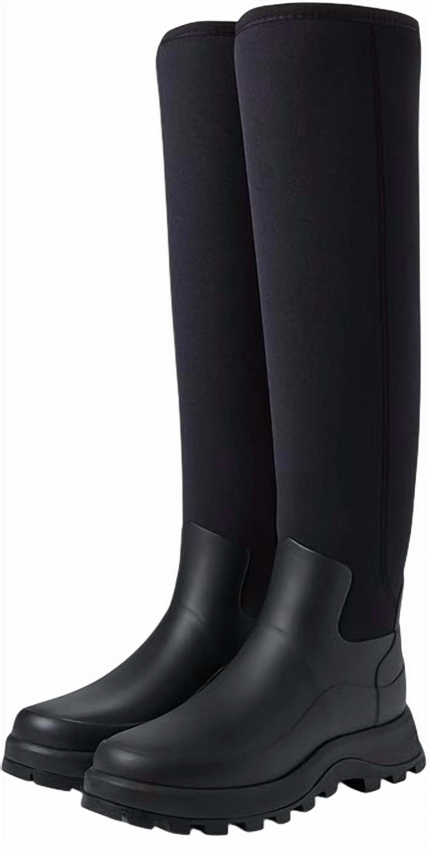 slip-resistant Women's City Explorer Tall Rain Boot In Black