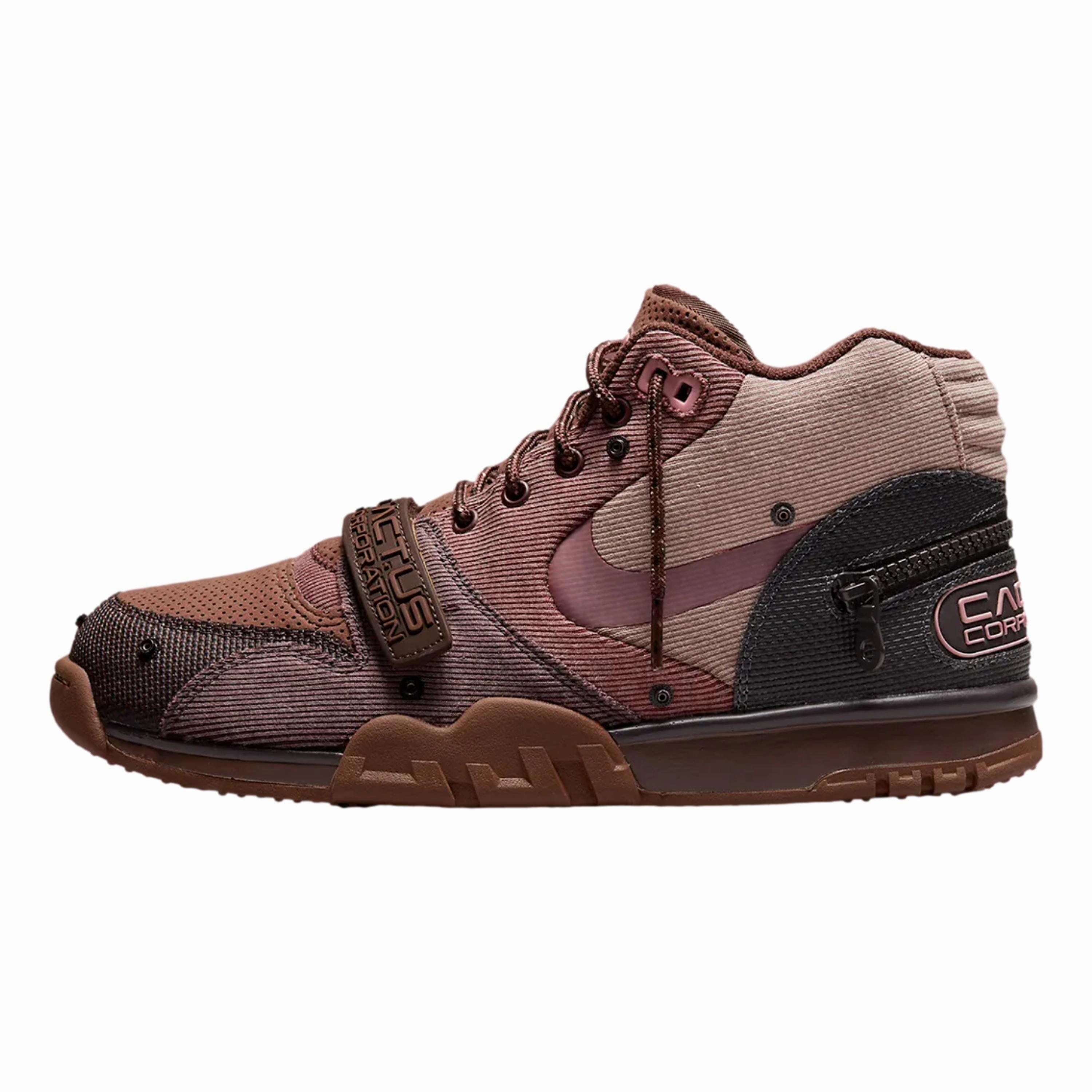 synthetic - upper - durability - strength shoes Nike Air Trainer 1/CJ Light Chocolate/Rust Pink  DR7515-200 Men's