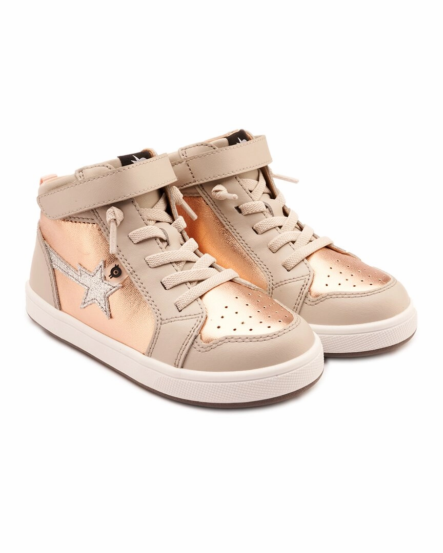 Cozy Motion Old Soles Team-Star Leather High-Top Sneaker