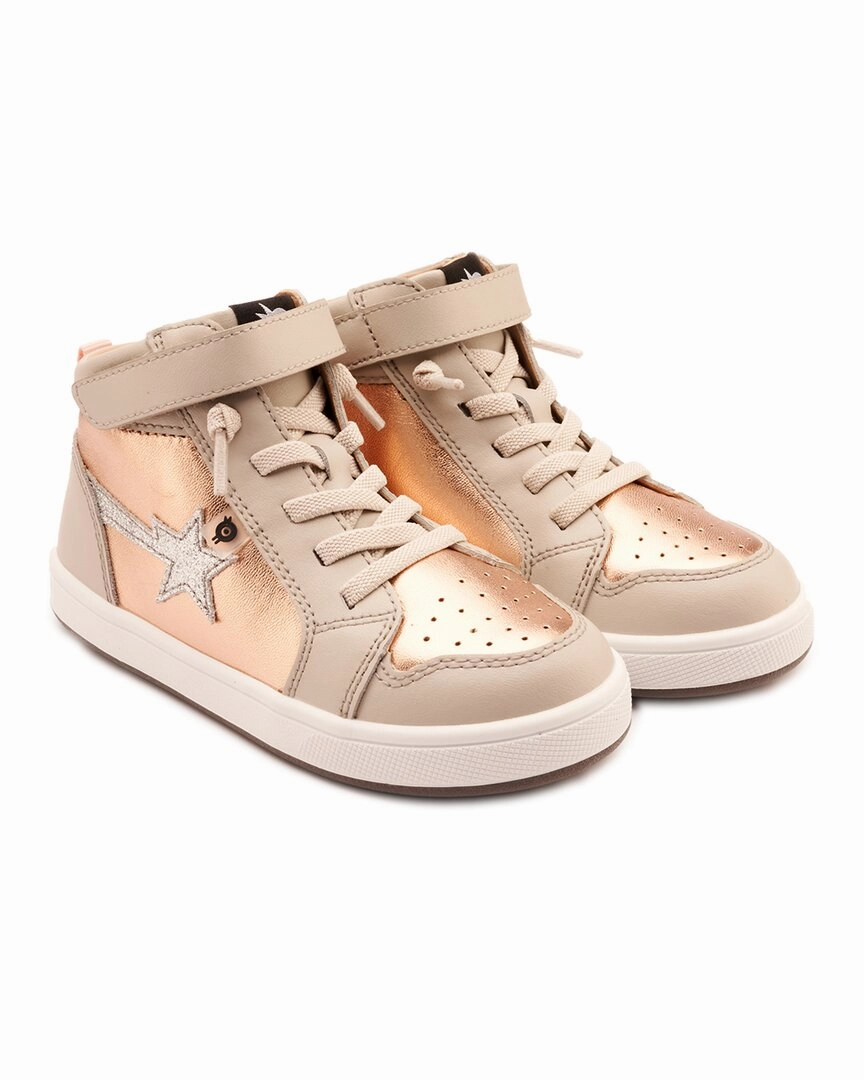 Sun Step Old Soles Team-Star Leather High-Top Sneaker