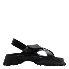 Burberry Leather Pebble Sandals Relaxed Walk All weather