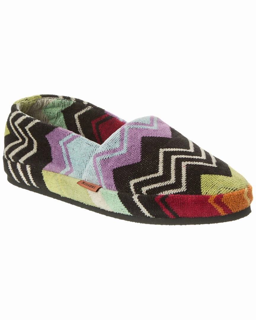 Missoni Home Giacomo Closed Slipper Relaxed Outdoor Soft Step-On