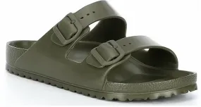Mens Arizona Eva Sandal In Khaki Easy Days