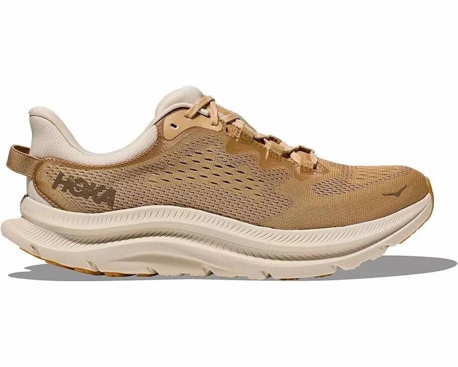 Hoka One One Kawana 2 1147930-WLK Sneaker Mens Tan Oat Milk Running Shoes TF6645 (Brown,11.5) running in a gondola area shoes